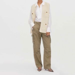 Me + Em combat trousers in stone